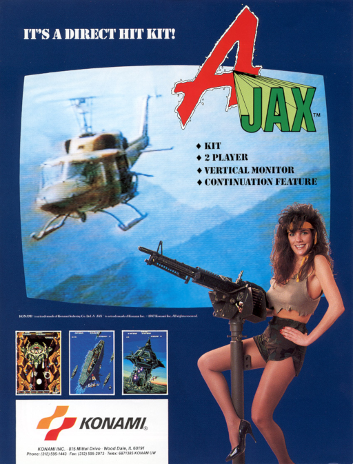 Ajax Arcade Game Cover
